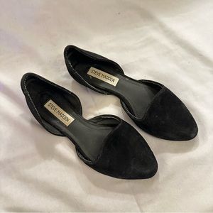 Black Steve Madden flats